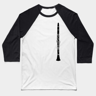 Clarinet Drawing Baseball T-Shirt